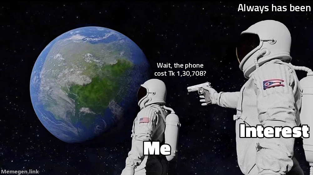 What about the interest?